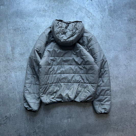 Palace Grey Puffer Jacket