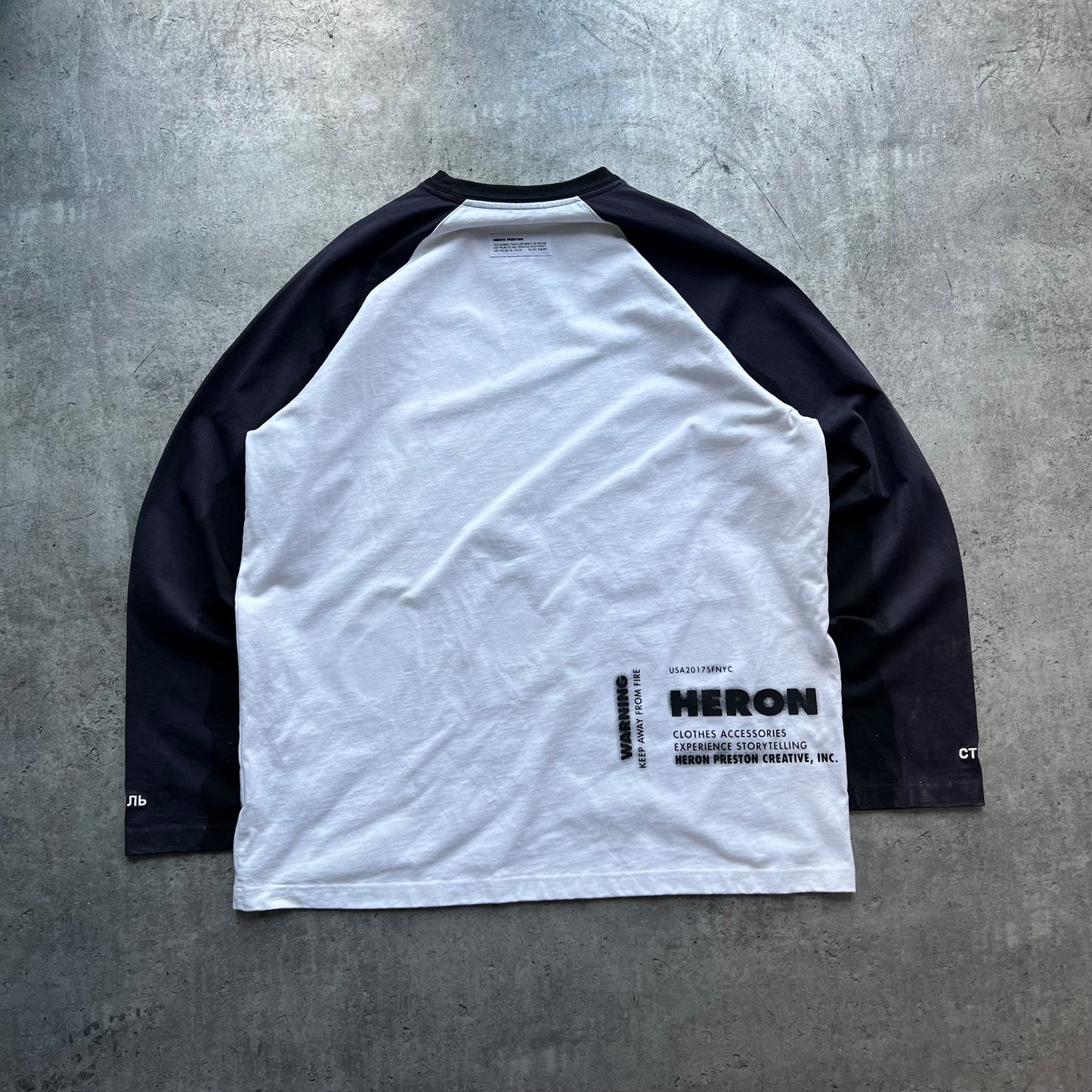 Heron Preston x CAT Longsleeve