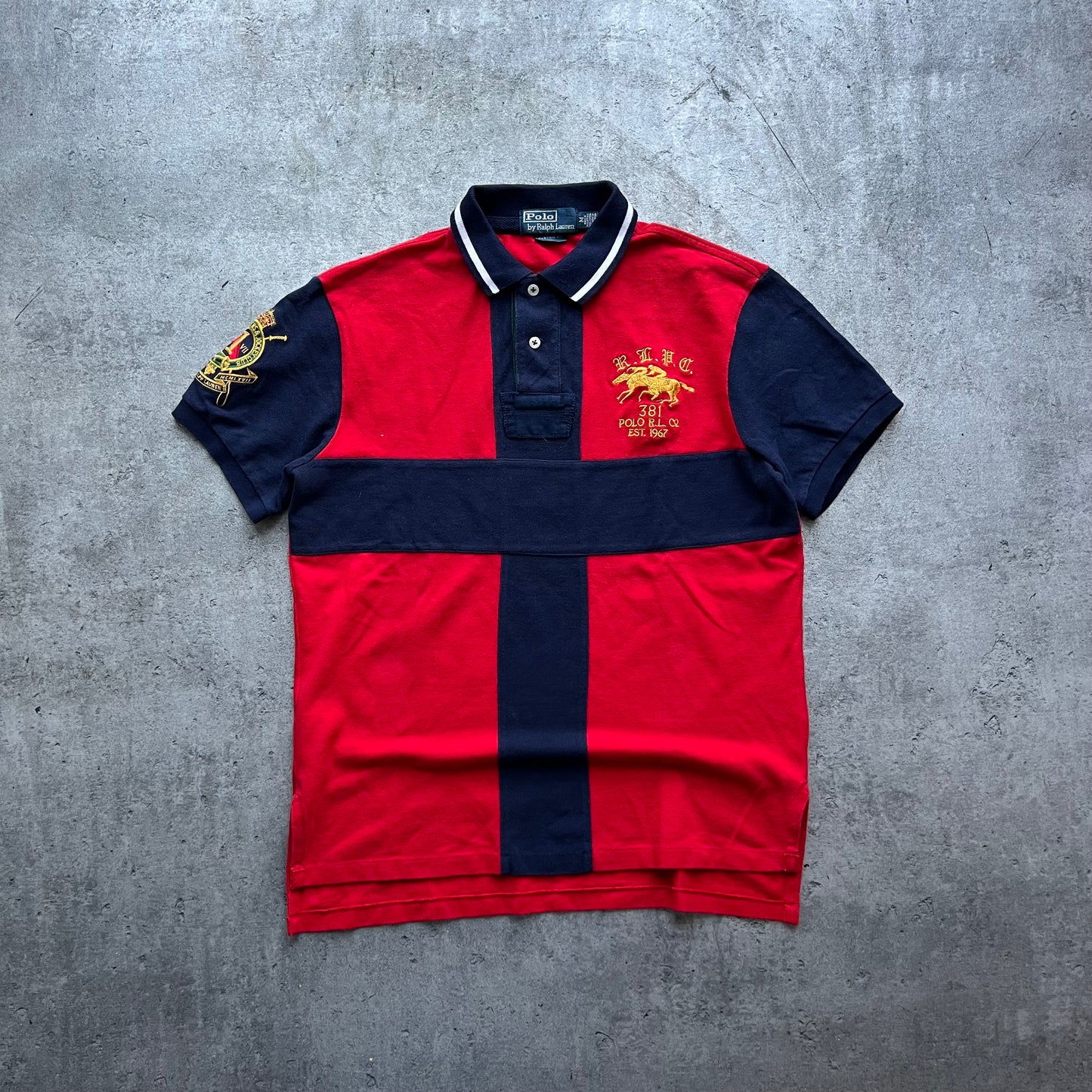 Polo RL Vintage with Blue Cross