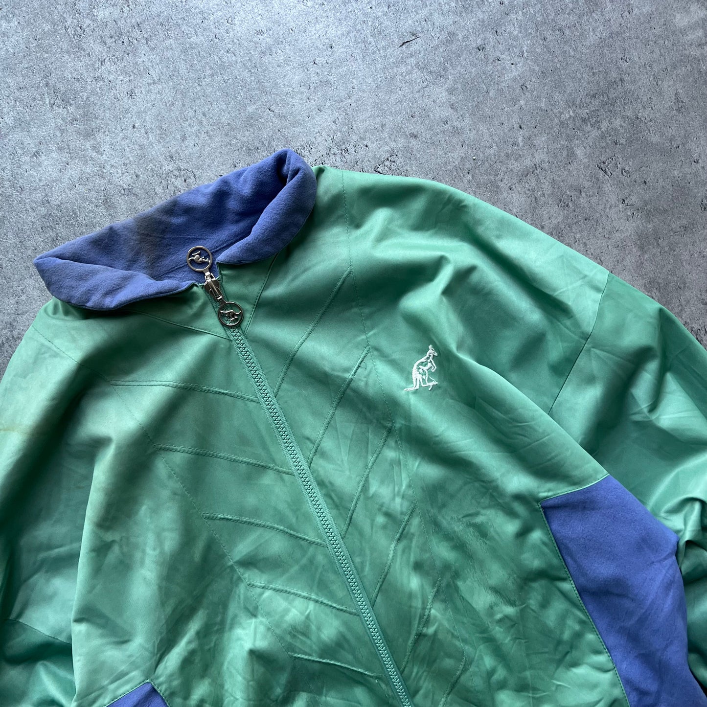 Vintage Zipper Hoodie Reversible