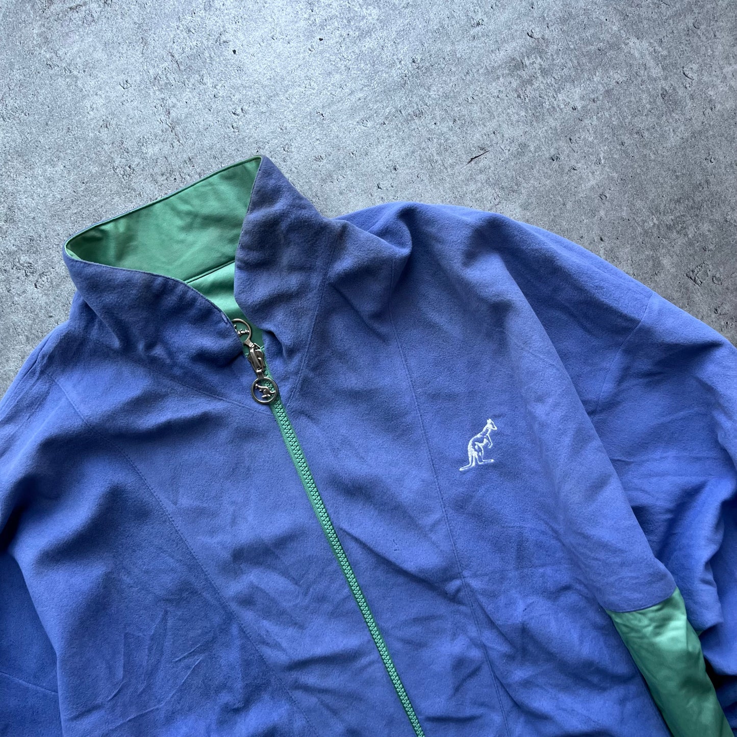 Vintage Zipper Hoodie Reversible