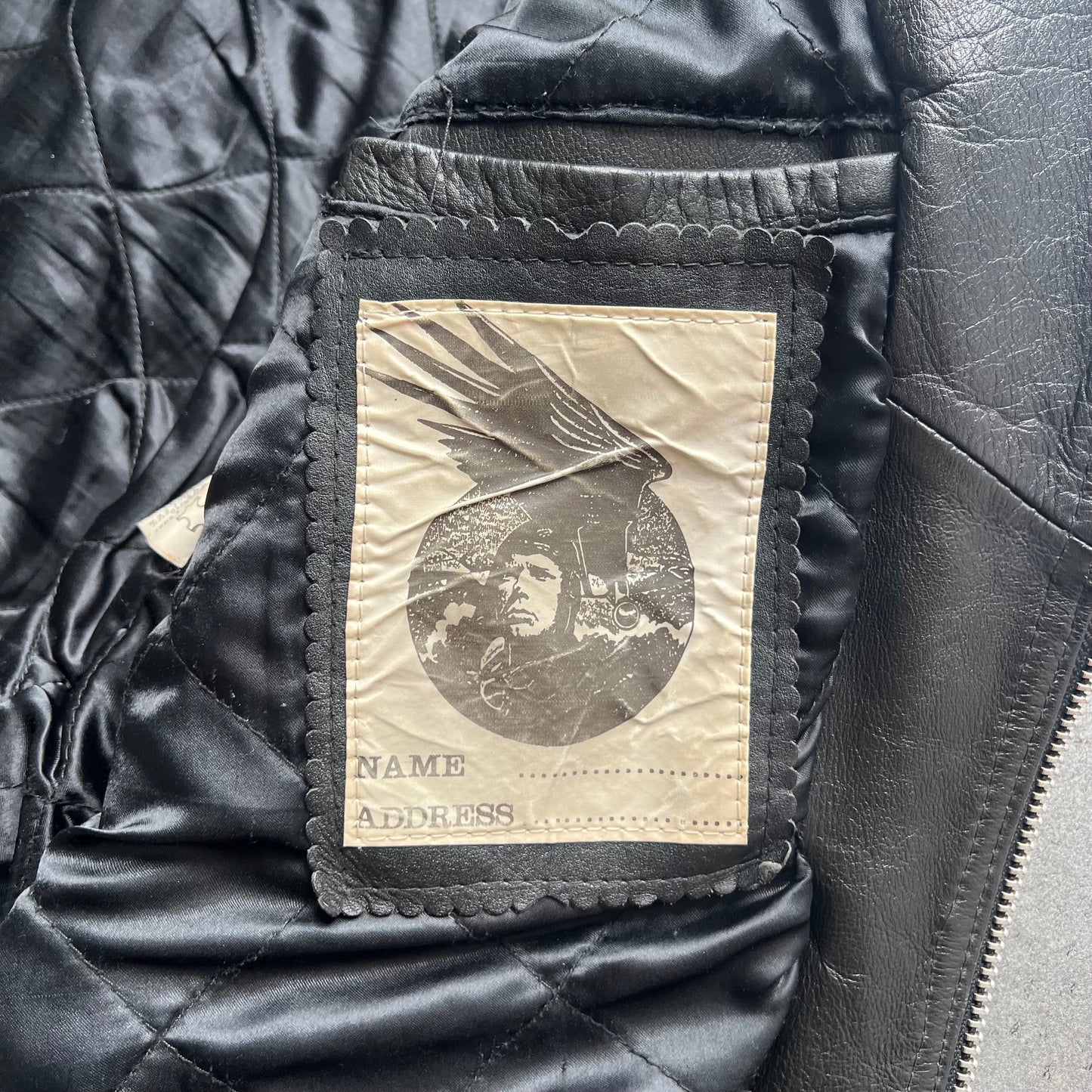 Vintage Bomb Boogie Leather Jacket