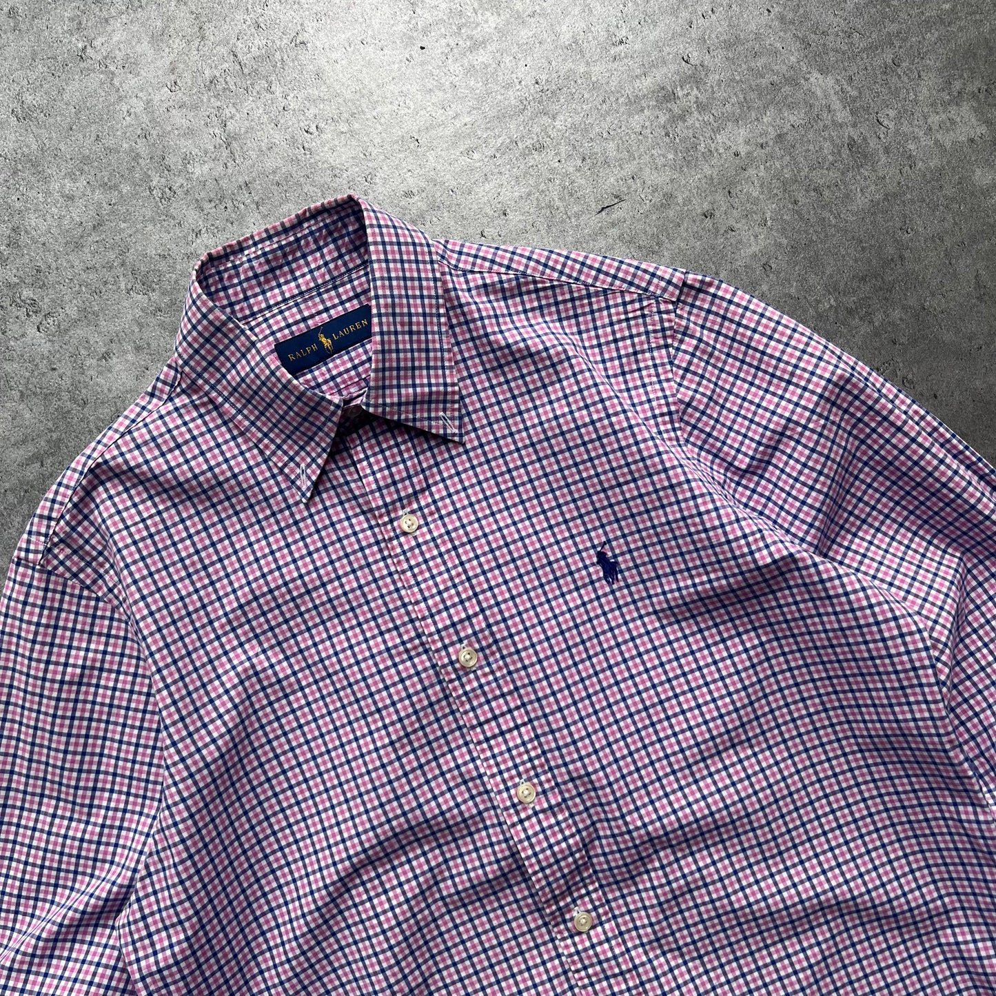 Ralph Lauren Pink and Blue Shirt