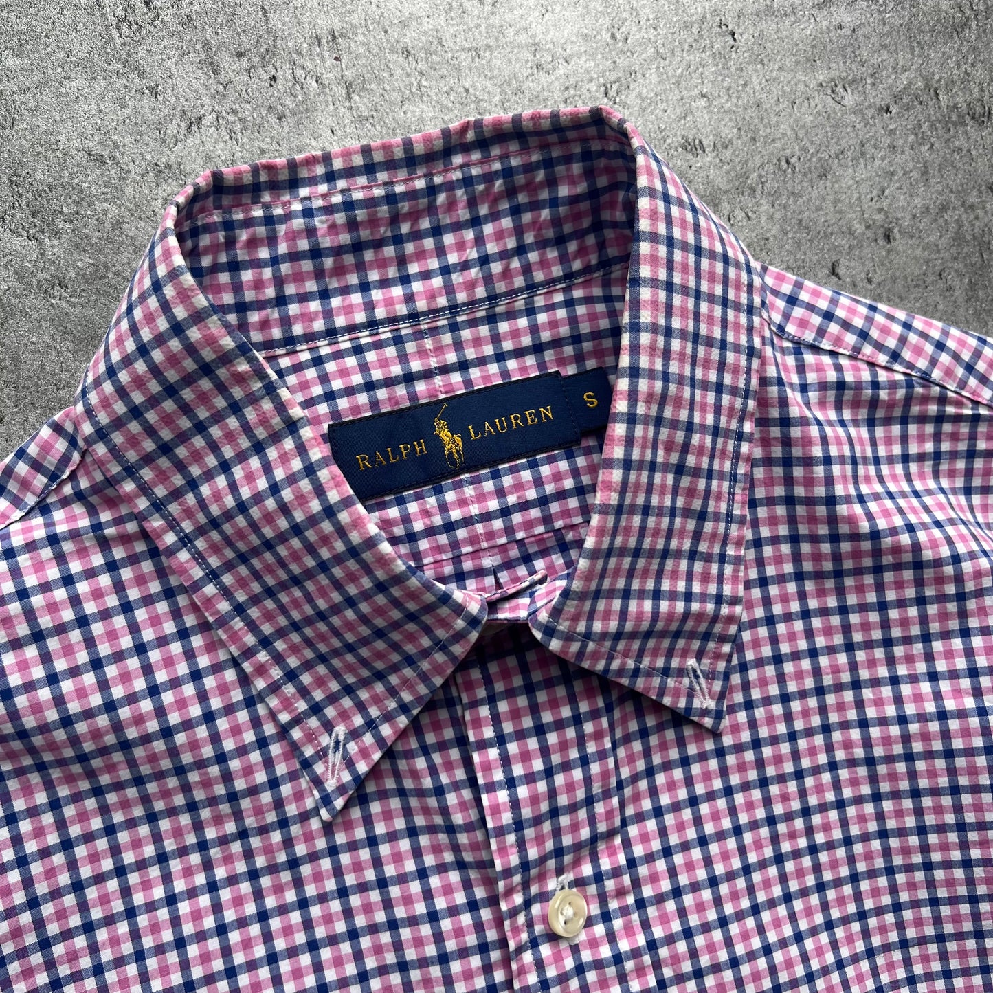 Ralph Lauren Pink and Blue Shirt