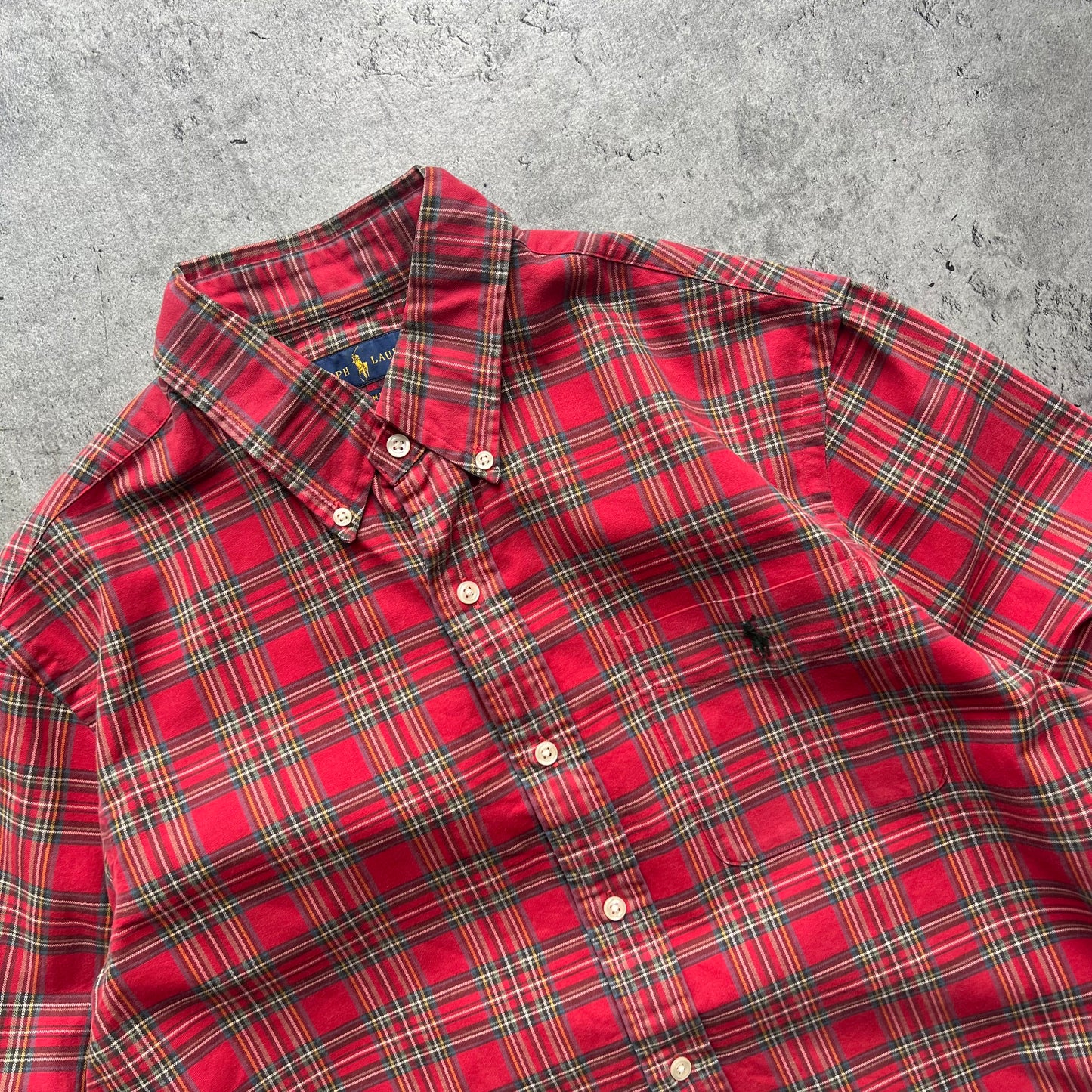 Ralph Lauren Red and Green Shirt