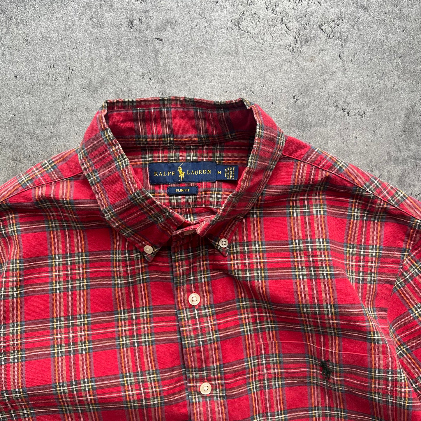 Ralph Lauren Red and Green Shirt