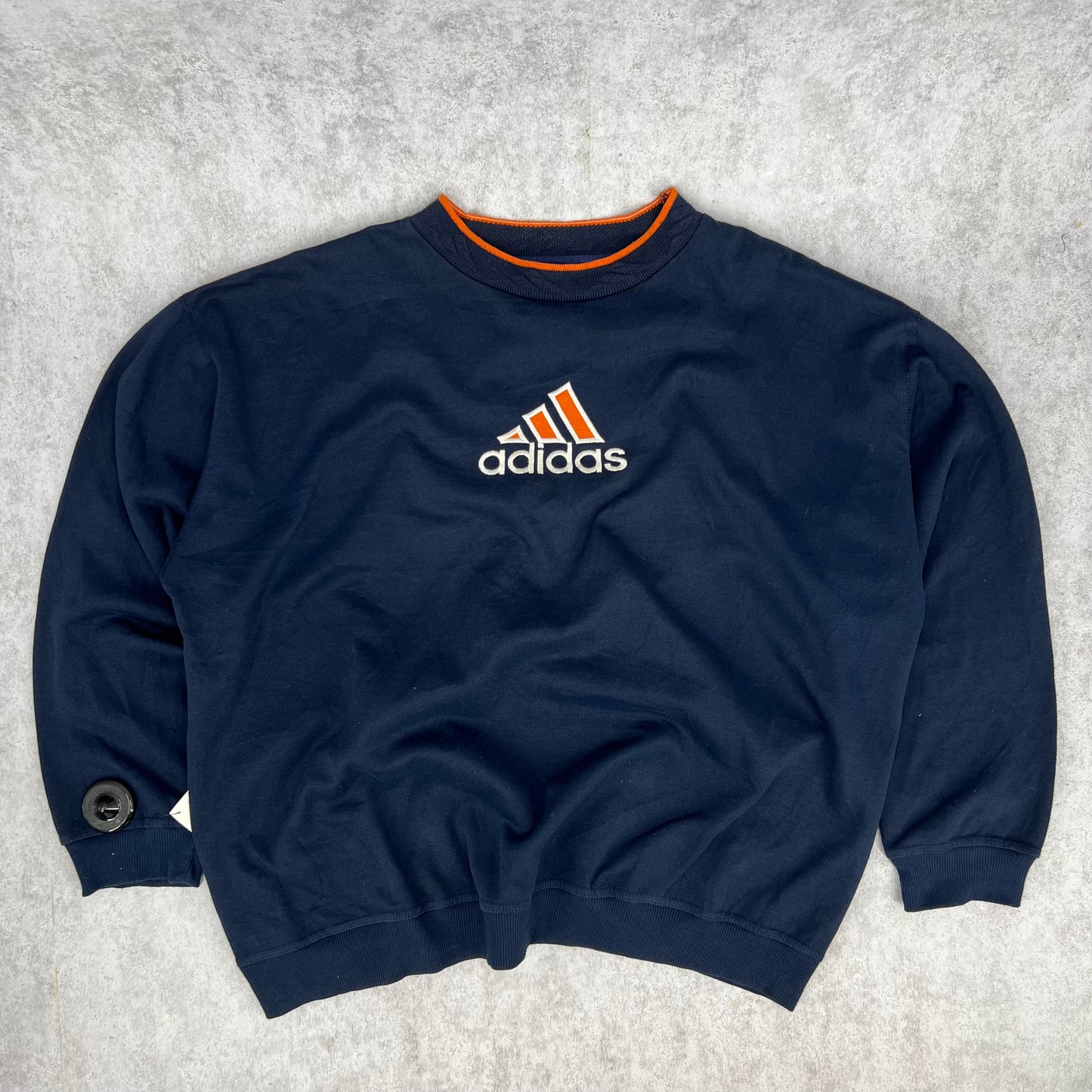 90´s Adidas Crewneck Navy XXL