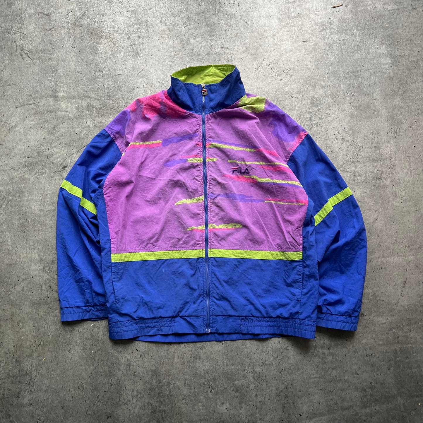 Funky Vintage Fila Windbreaker