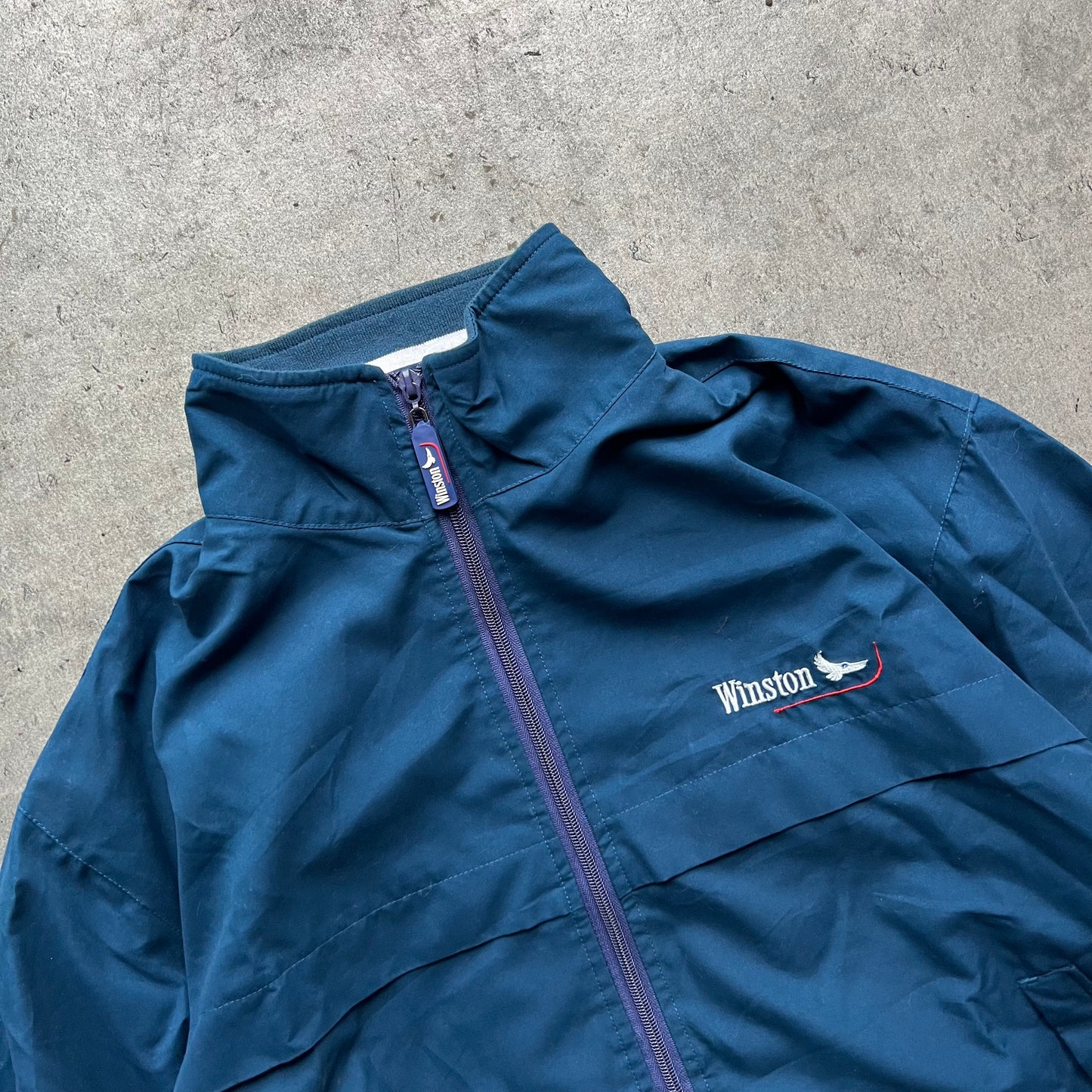 Blue Winston Harrington Jacket