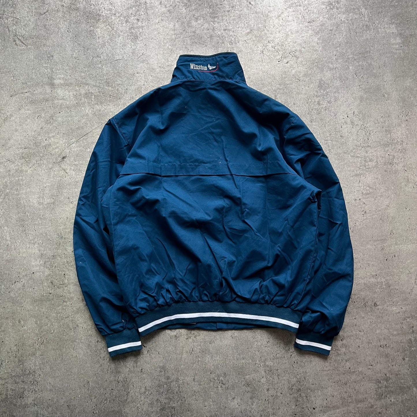 Blue Winston Harrington Jacket