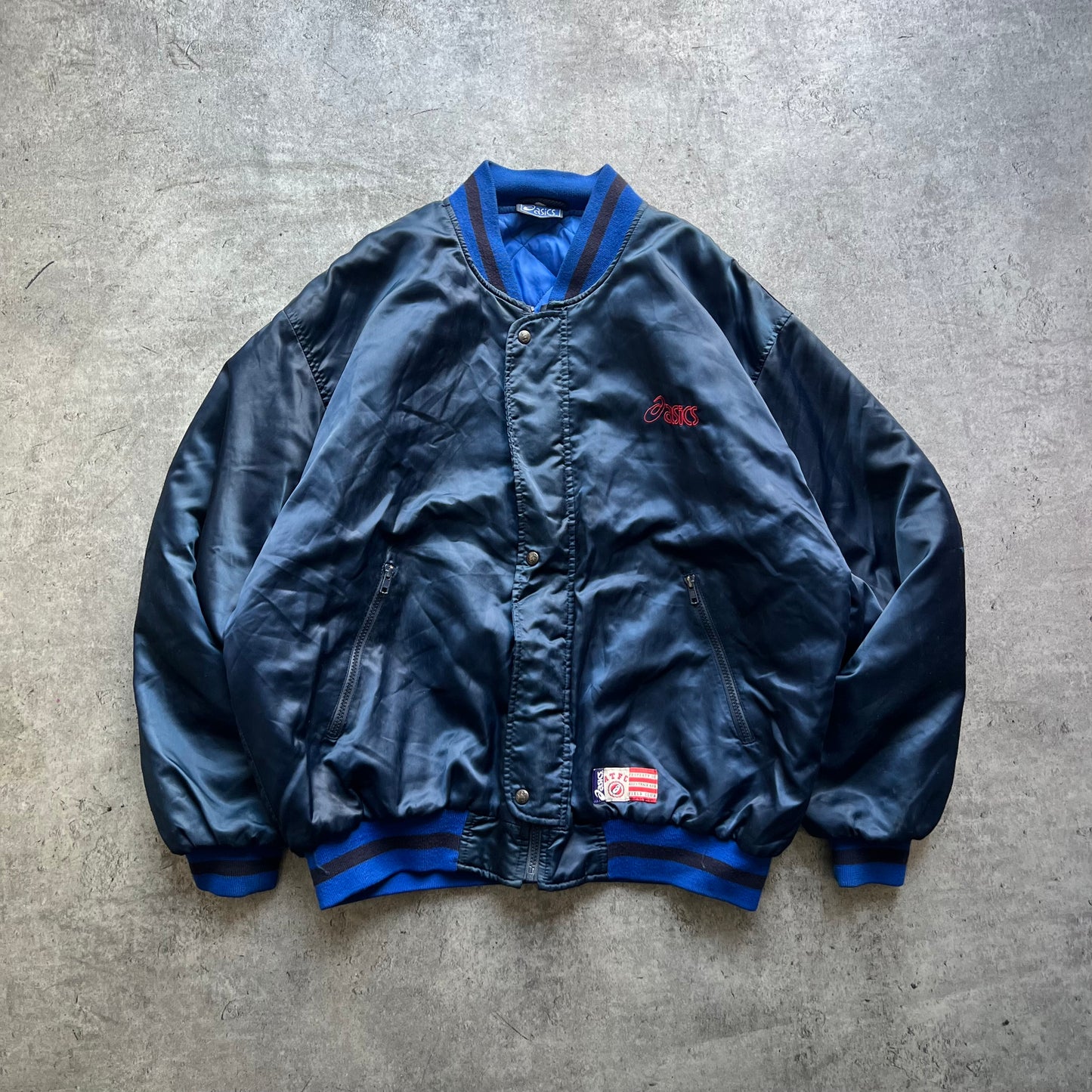 Vintage Asics Bomber Jacket