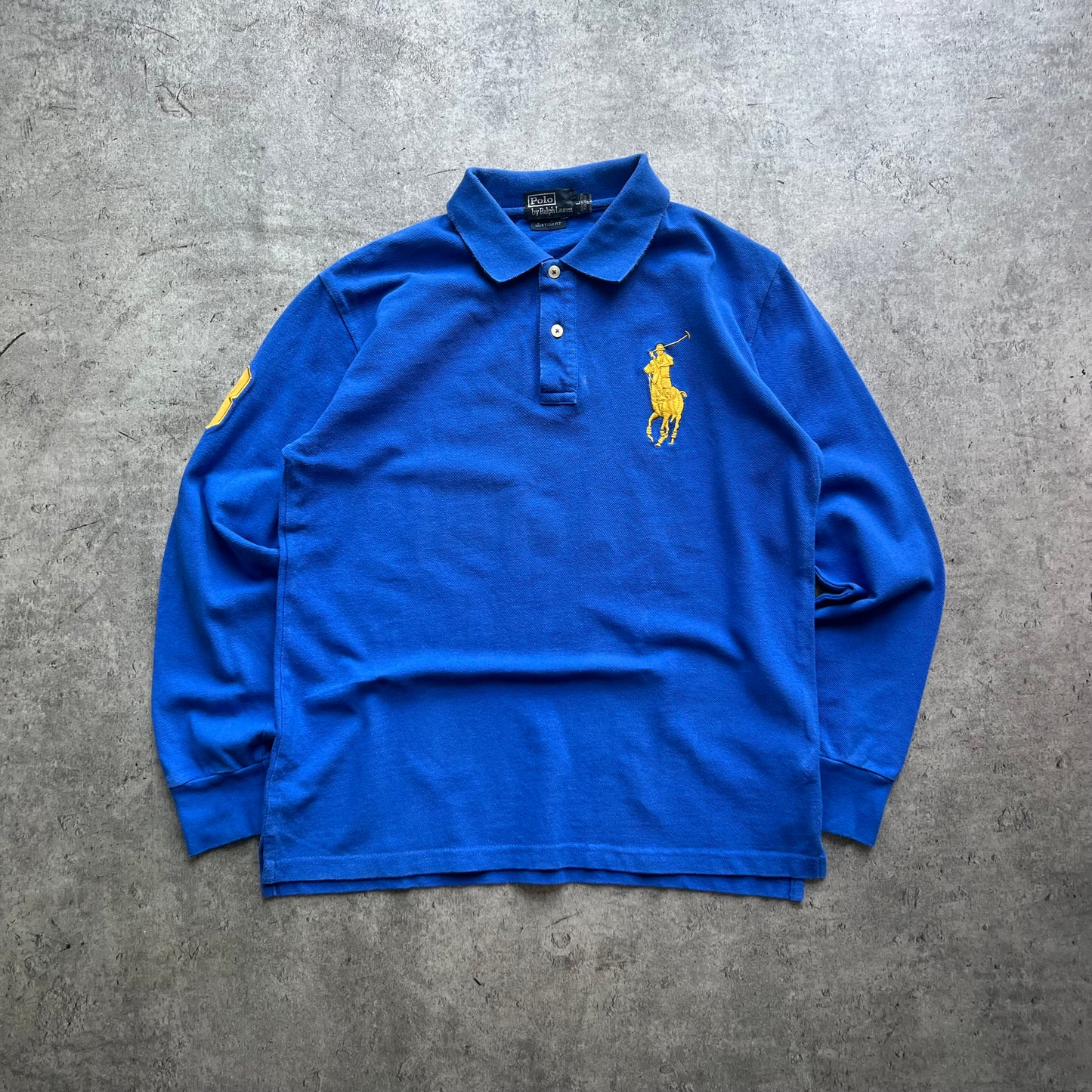 Ralph Lauren Big Logo Blue Polo Shirt