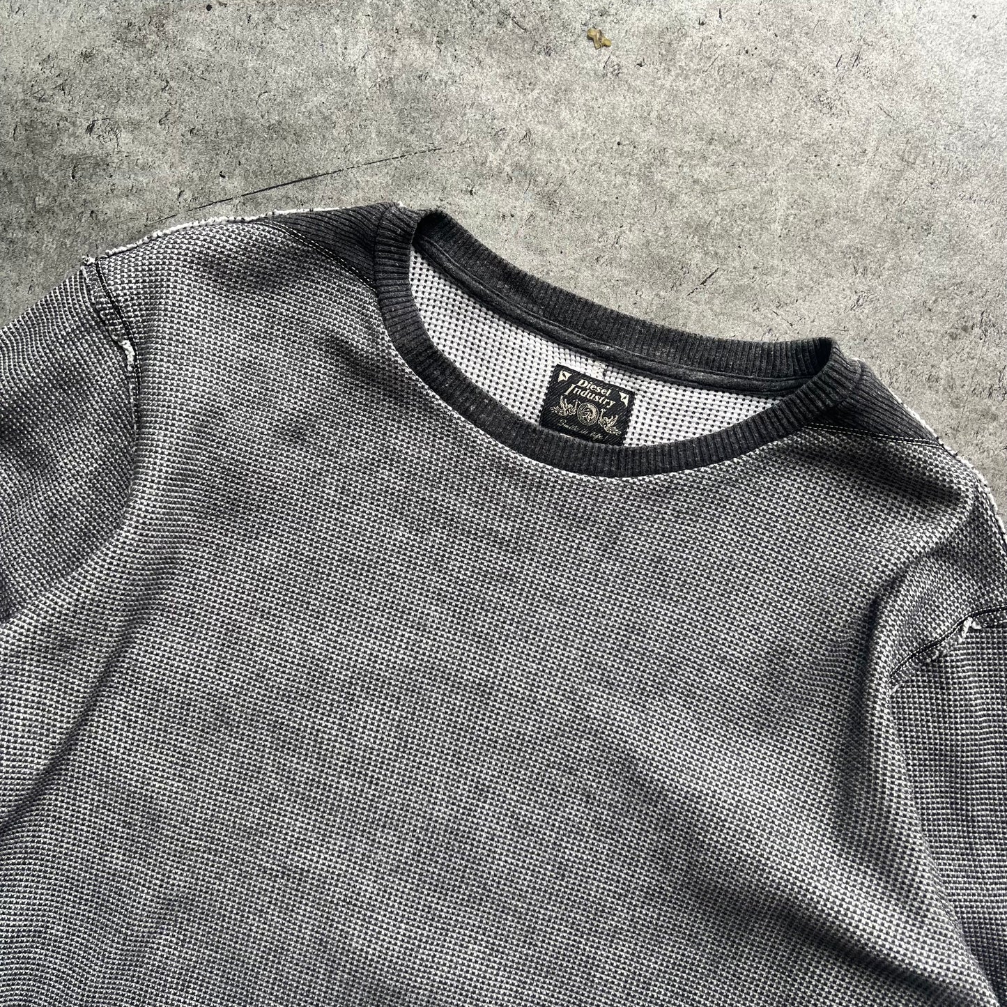 Diesel Industry Grey Sweatshirt