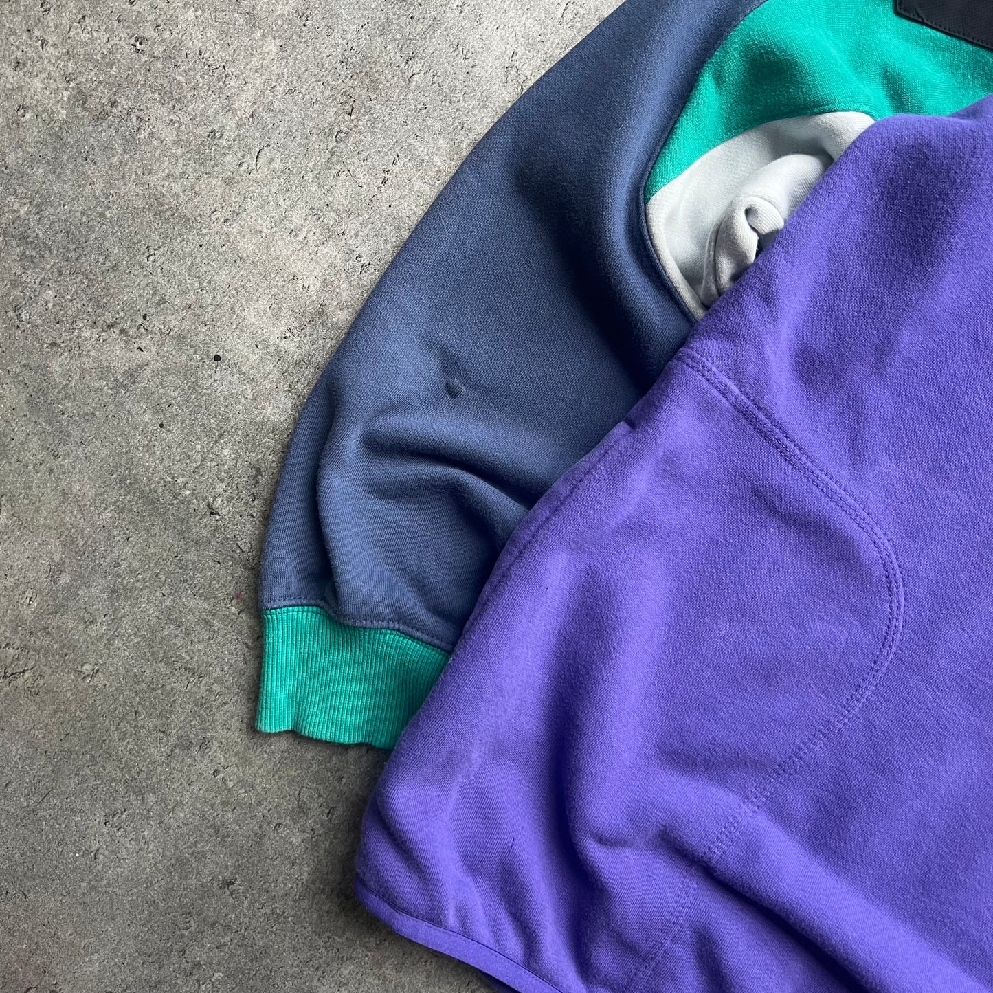 Purple Adidas Crewneck