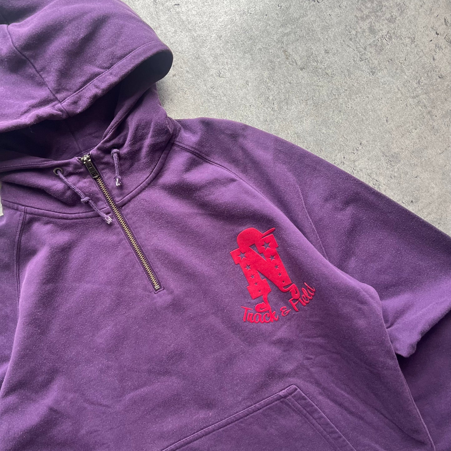 Nike Track and Field Purple Hoodie