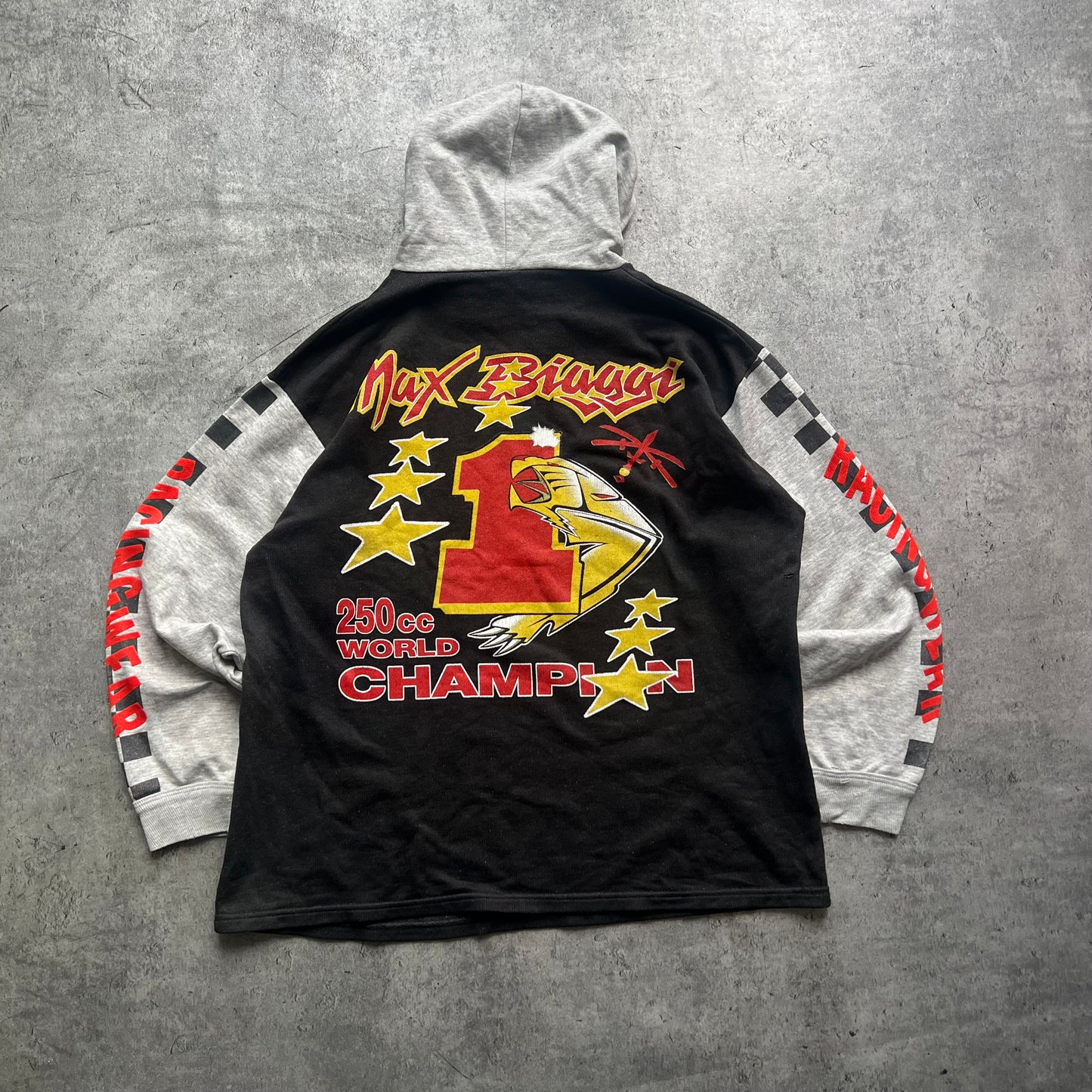 Vintage Max Biaggi Motive Hoodie