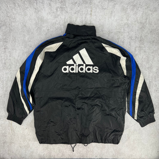 90´s Adidas Windbreaker Black L