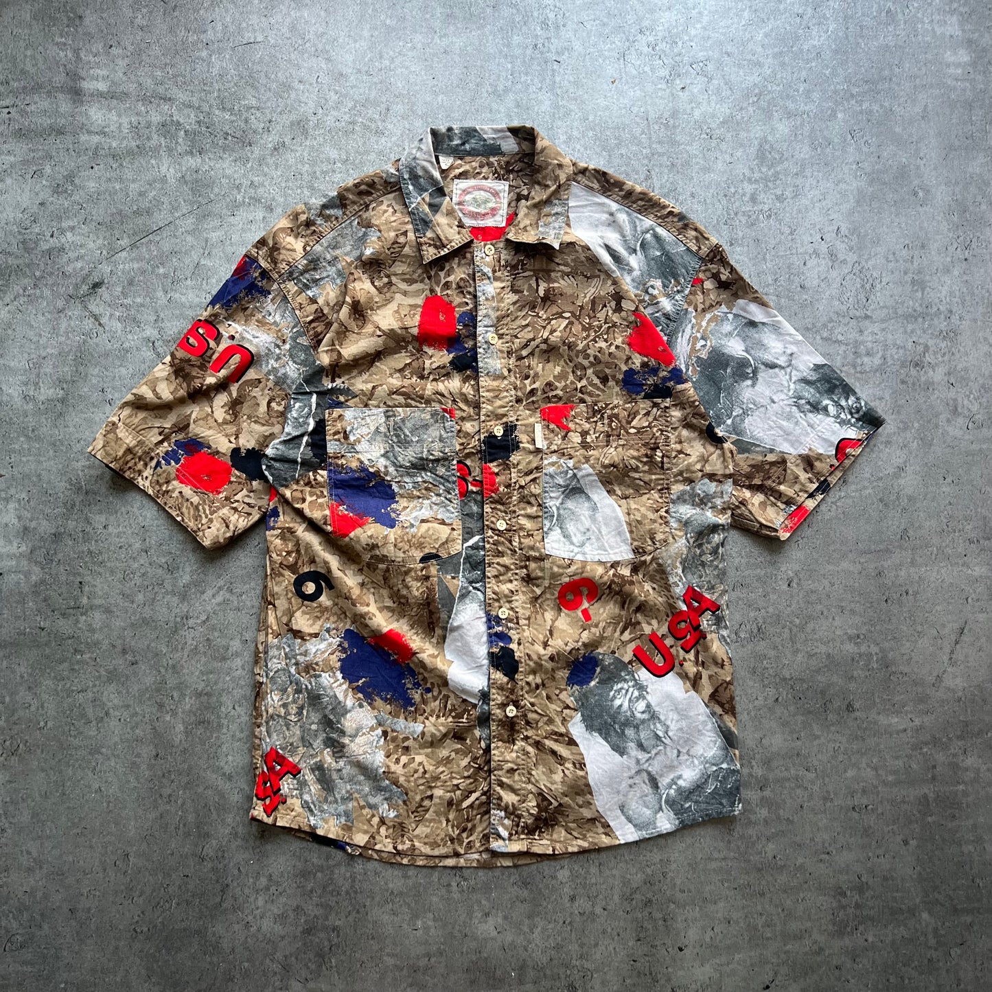 USA Pattern Shirt