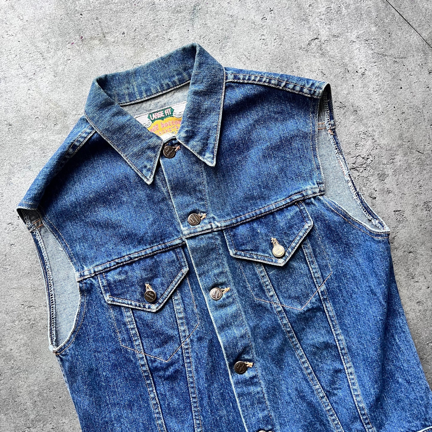 Vintage Denim Vest